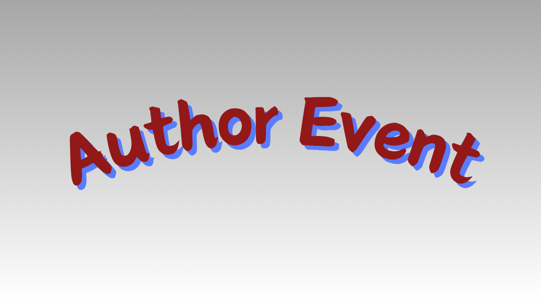 Author Event – Robert Drews