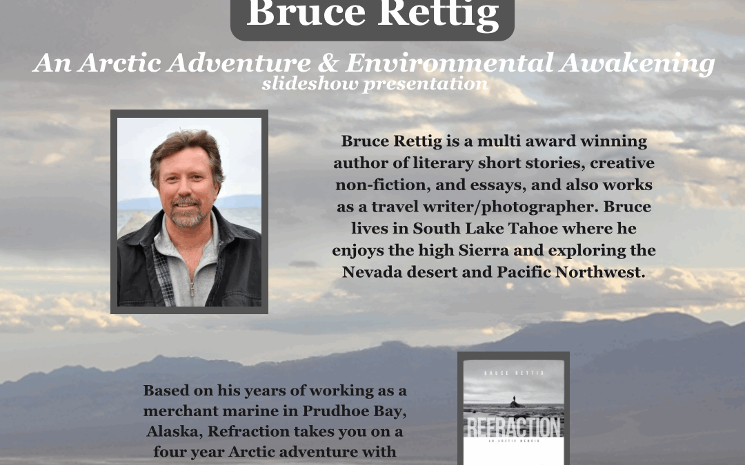 August Author Event – Bruce Rettig